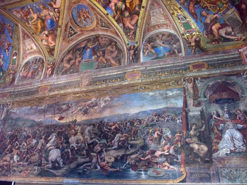 Giulio Romano Battle of the Milvian Bridge oil painting image